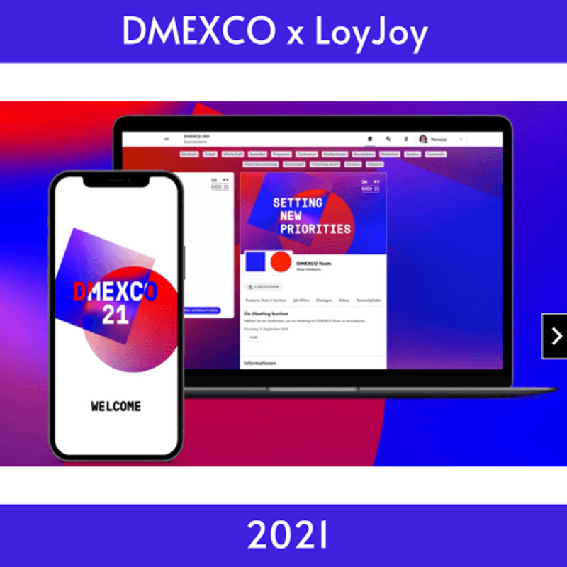 The motto of the DMEXCO 2021 is Setting new priorities.