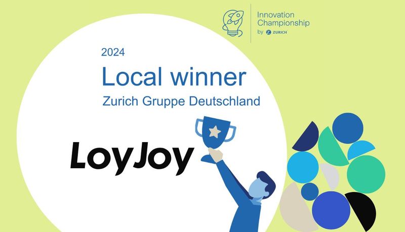 LoyJoy wins the German preliminary round of the global Zurich Innovation Championship 2024.