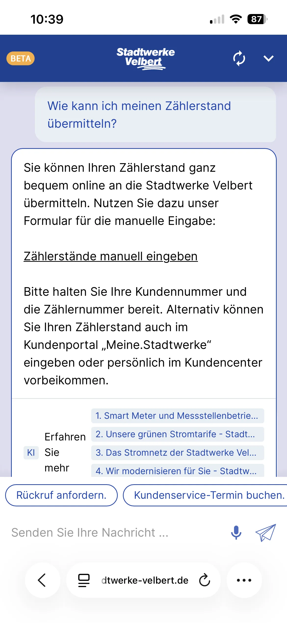 KI-gestützte Wissensvermittlung & Deep Links