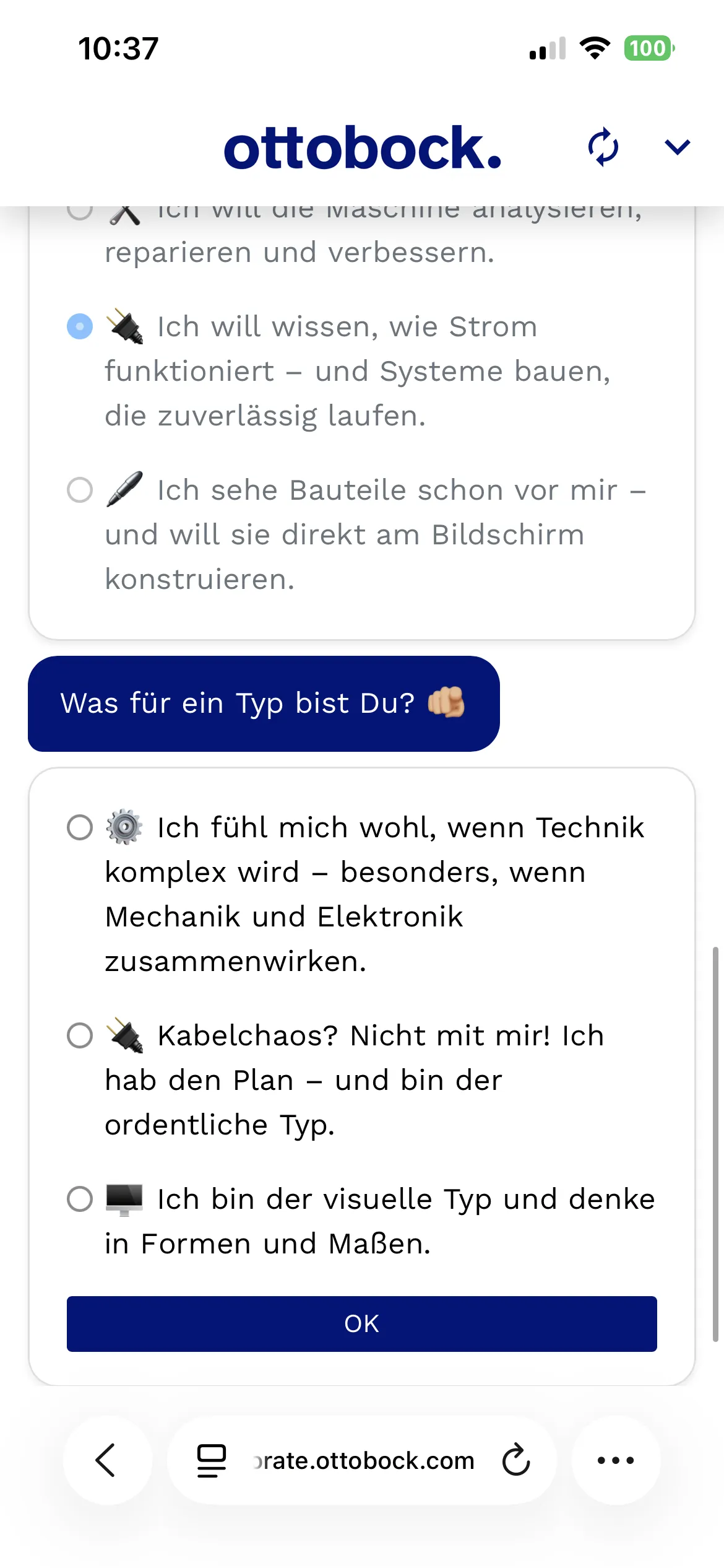 Gamifizierte Potenzialanalyse