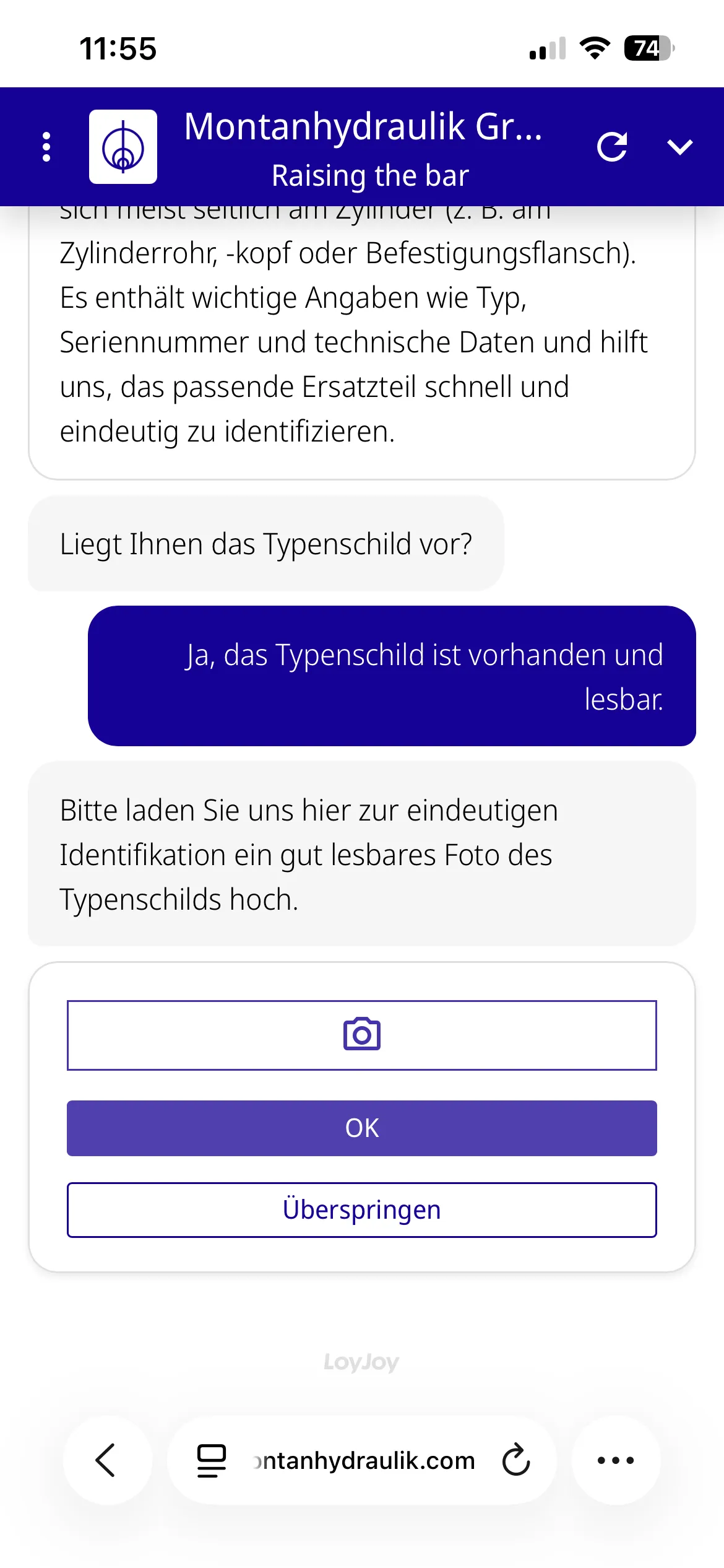 Erweiteter Dokumenten-Upload