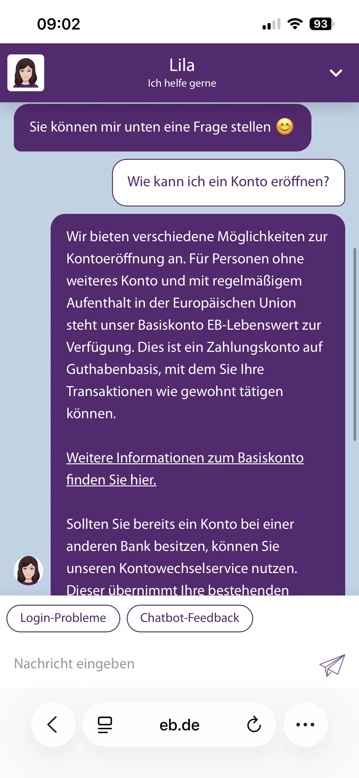 Rund um die Uhr kompetente Auskunft