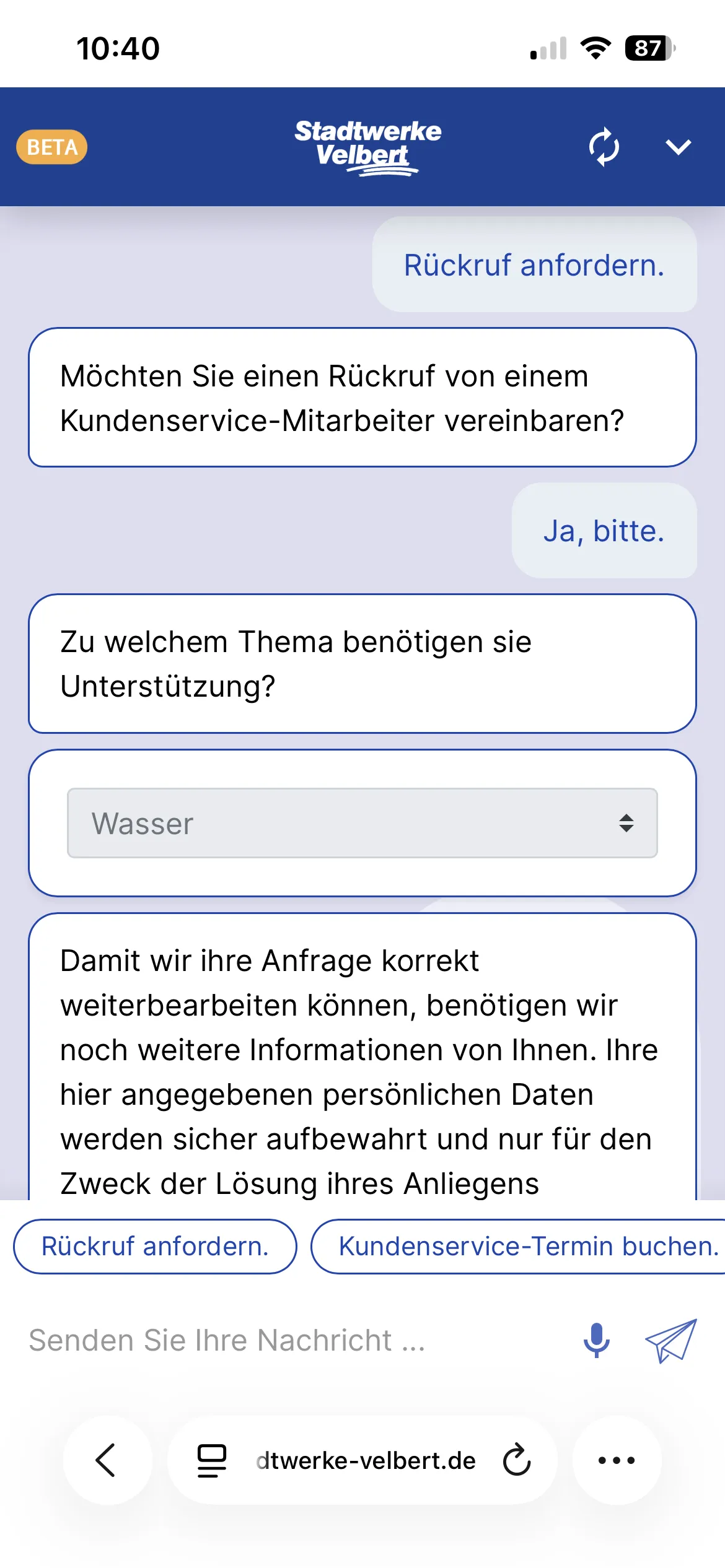 Qualifizierte Lead-Erfassung per Rückrufservice