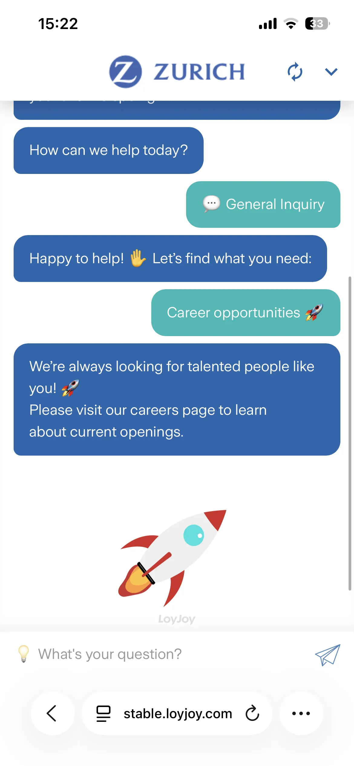 Reaching out to talent