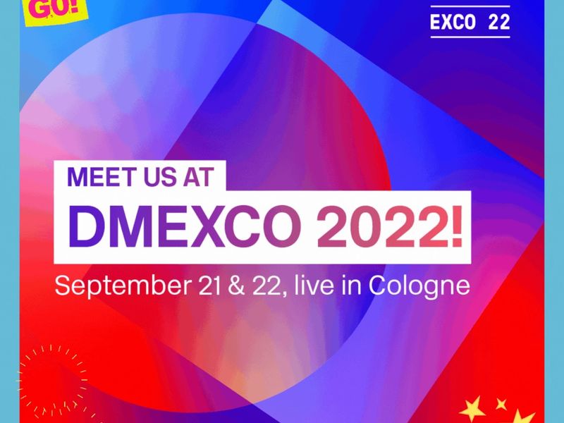 The Logo of the DMEXCO 2022 with the date and the location.