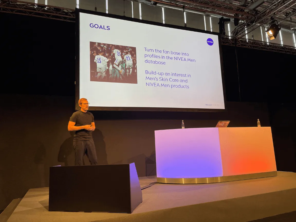 Ben Polter at the DMEXCO 2022.