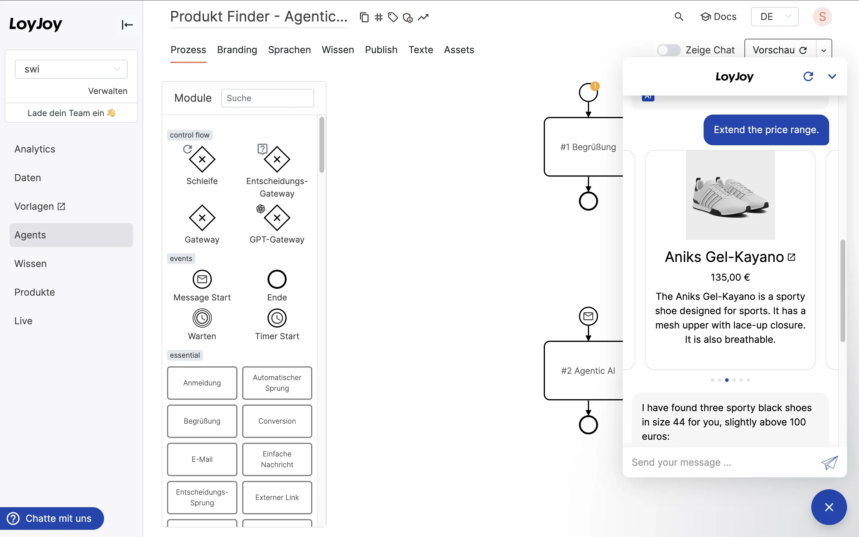 October-Release: Agentic AI now available for all LoyJoy customers!