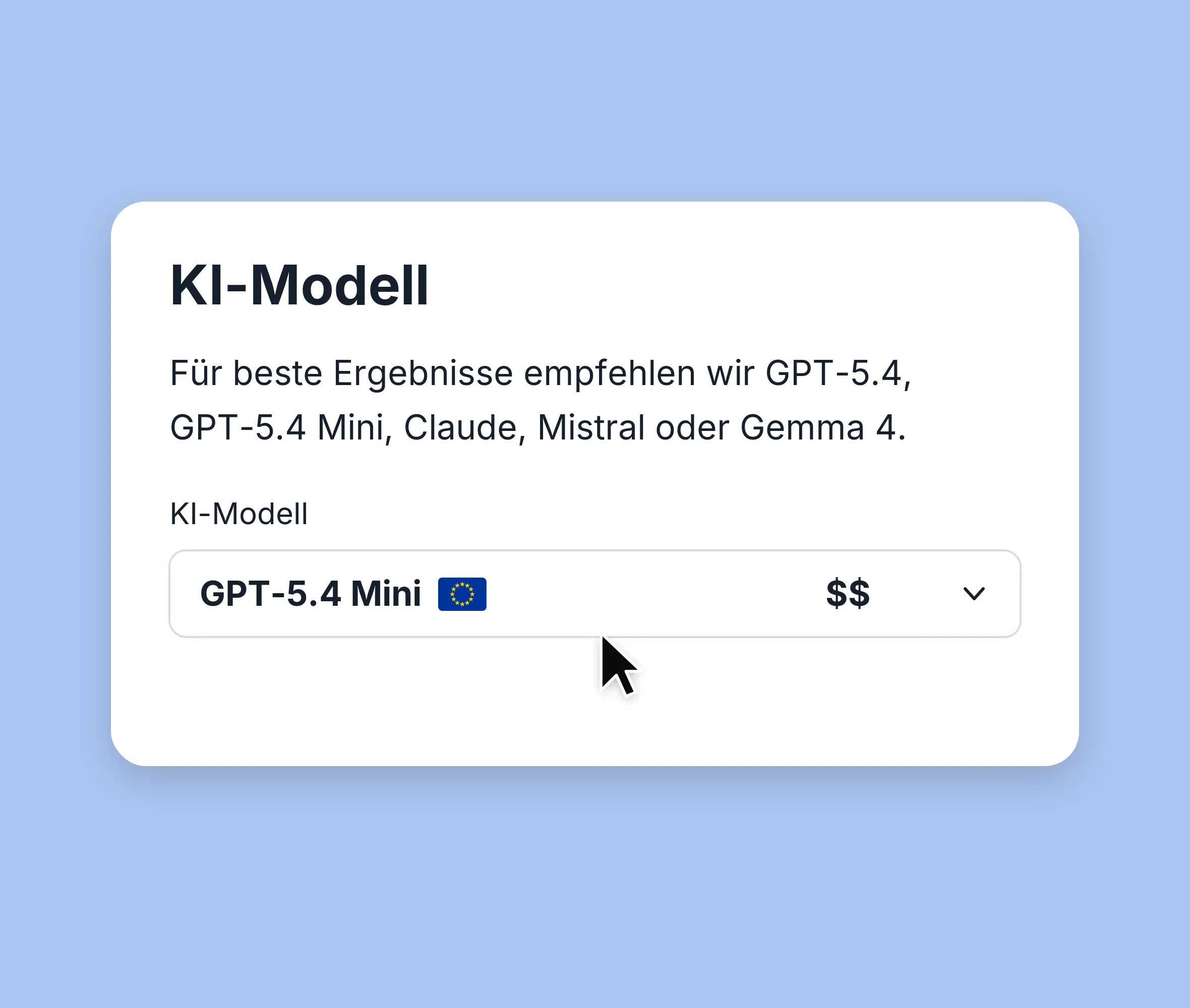 Neueste KI-Modelle