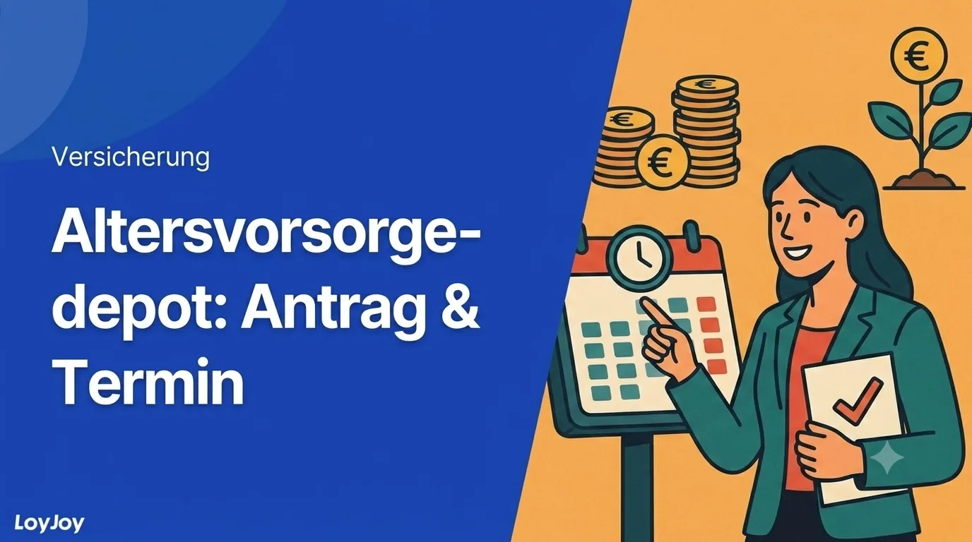 Altersvorsorge-Depot: Vorlage mit Live-Berechnung