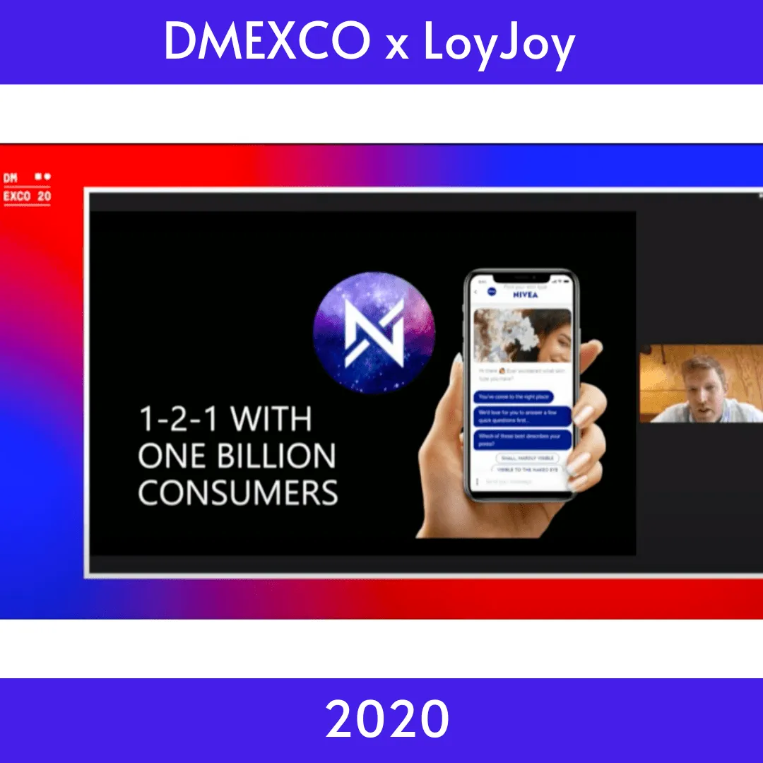 At the DMECXO 2020 Martin Böhm, CDO of Beiersdorf AG, talked about the benefits the company enjoyed because of cooperating with LoyJoy