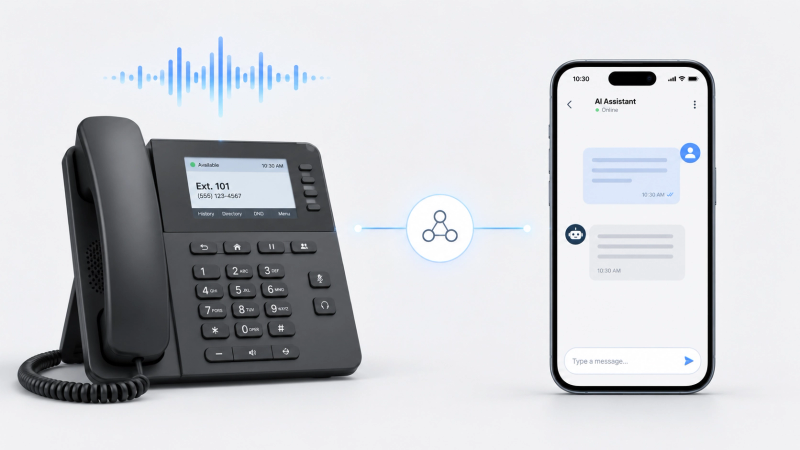 Chat and phone as two channels of one LoyJoy Platform configuration