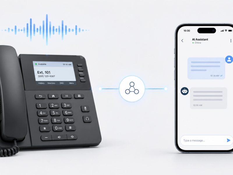 Chat and phone as two channels of one LoyJoy Platform configuration