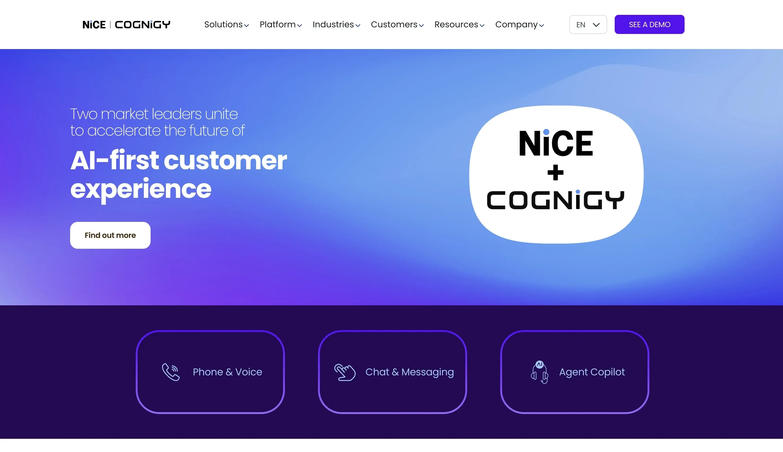 The Cognigy Website