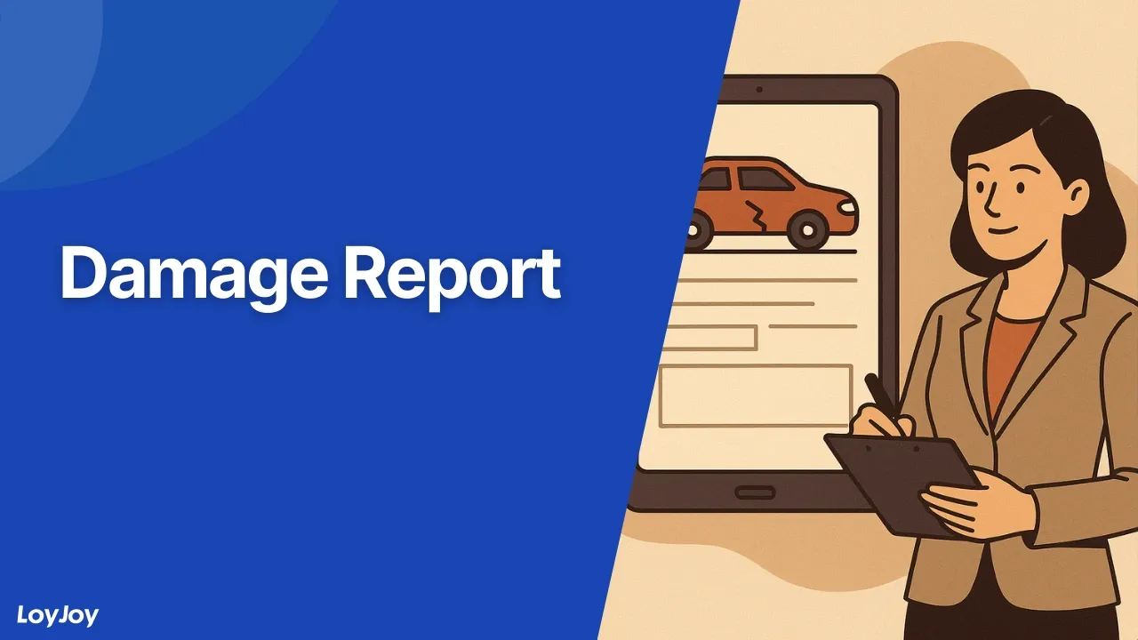AI Damage Report Chatbot Template