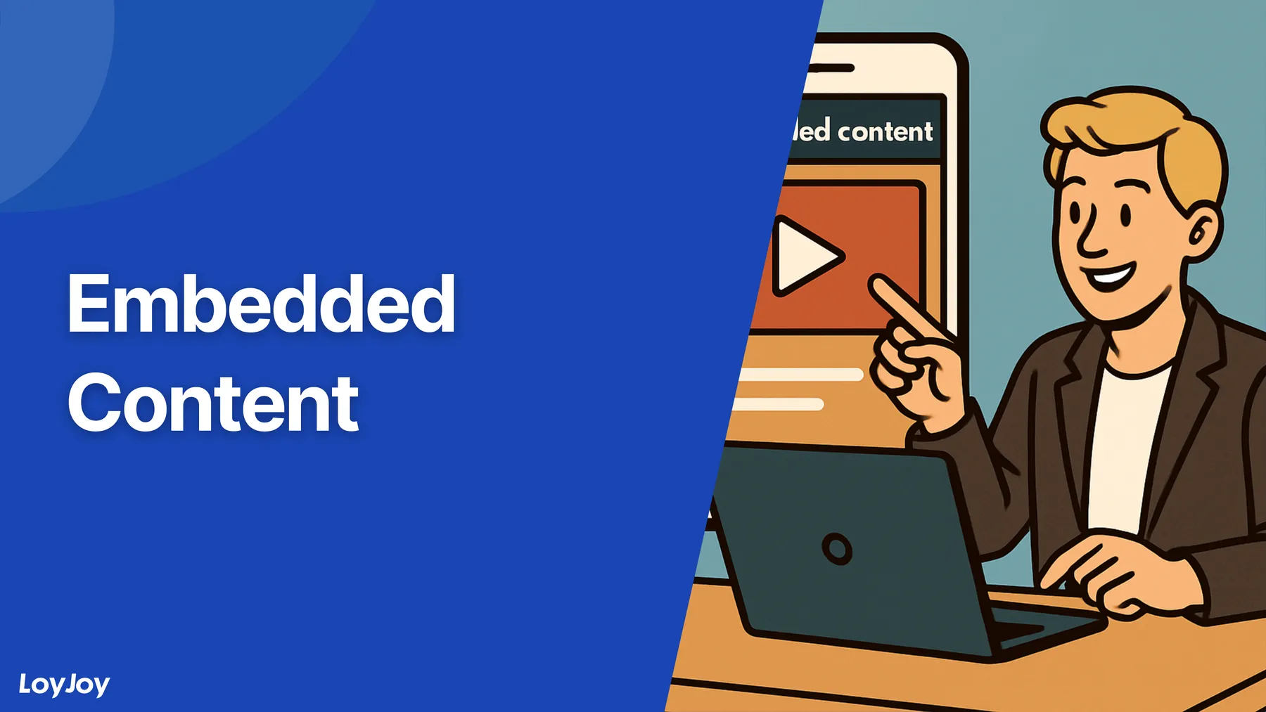 Embedded Content: Vorlage für Video, Bild, Link