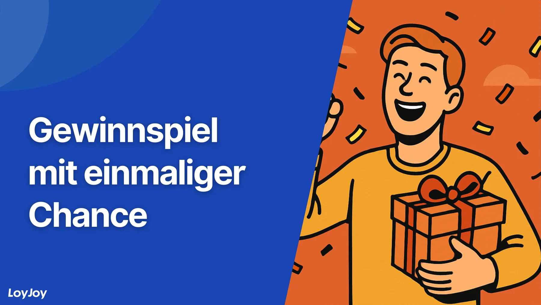 Gewinnspiel mit einmaliger Chance: Vorlage