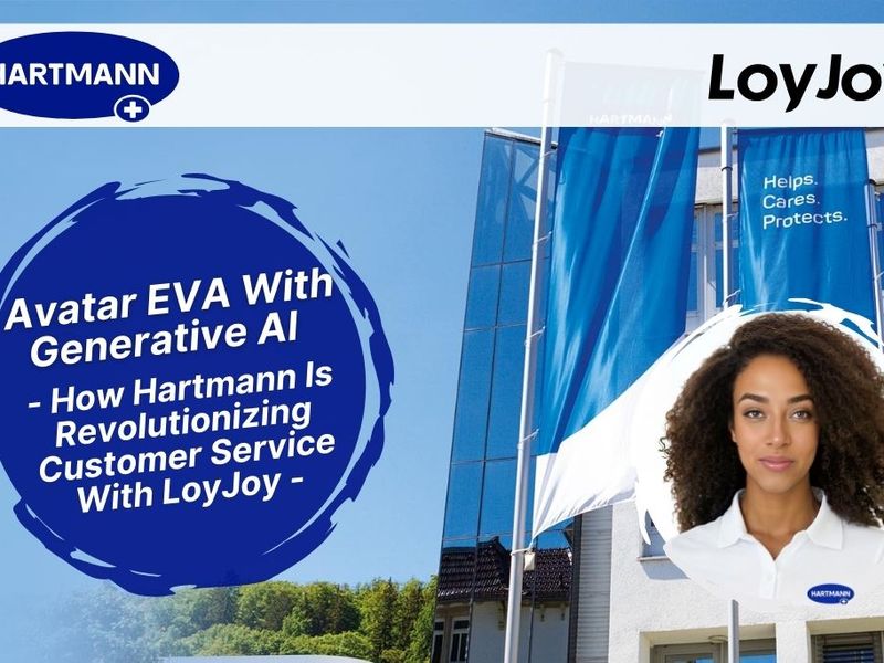 Intelligent Avatar With Chat and Voicebot 🤖 How Paul Hartmann AG Is Rethinking Customer Service With LoyJoy