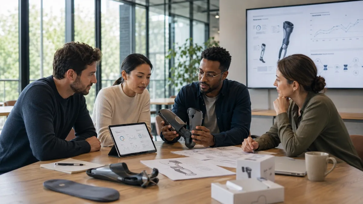 Fachpersonal aus Healthcare und MedTech im Gespräch