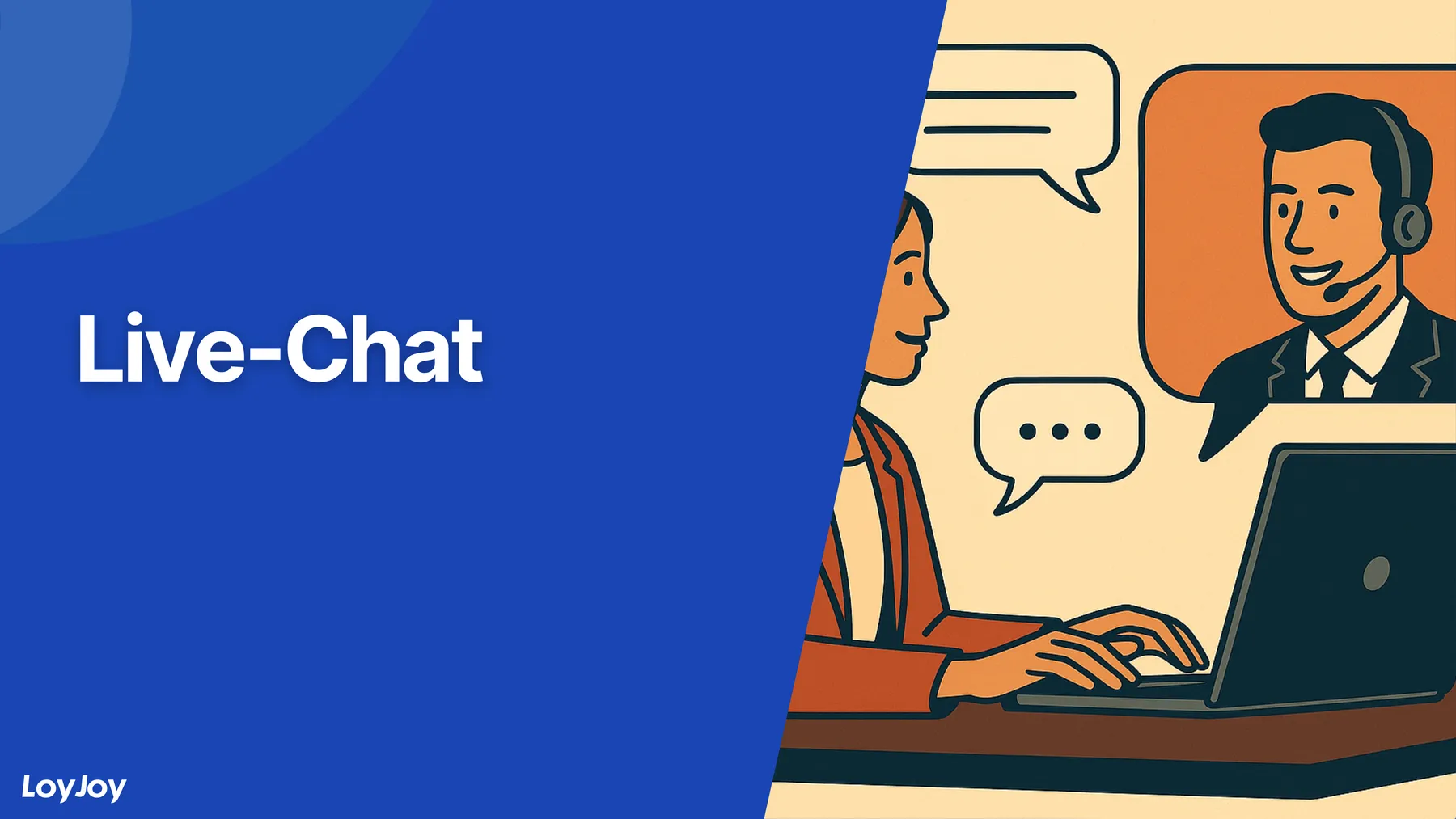 Live-Chat: Vorlage mit nahtloser Handover-Logik