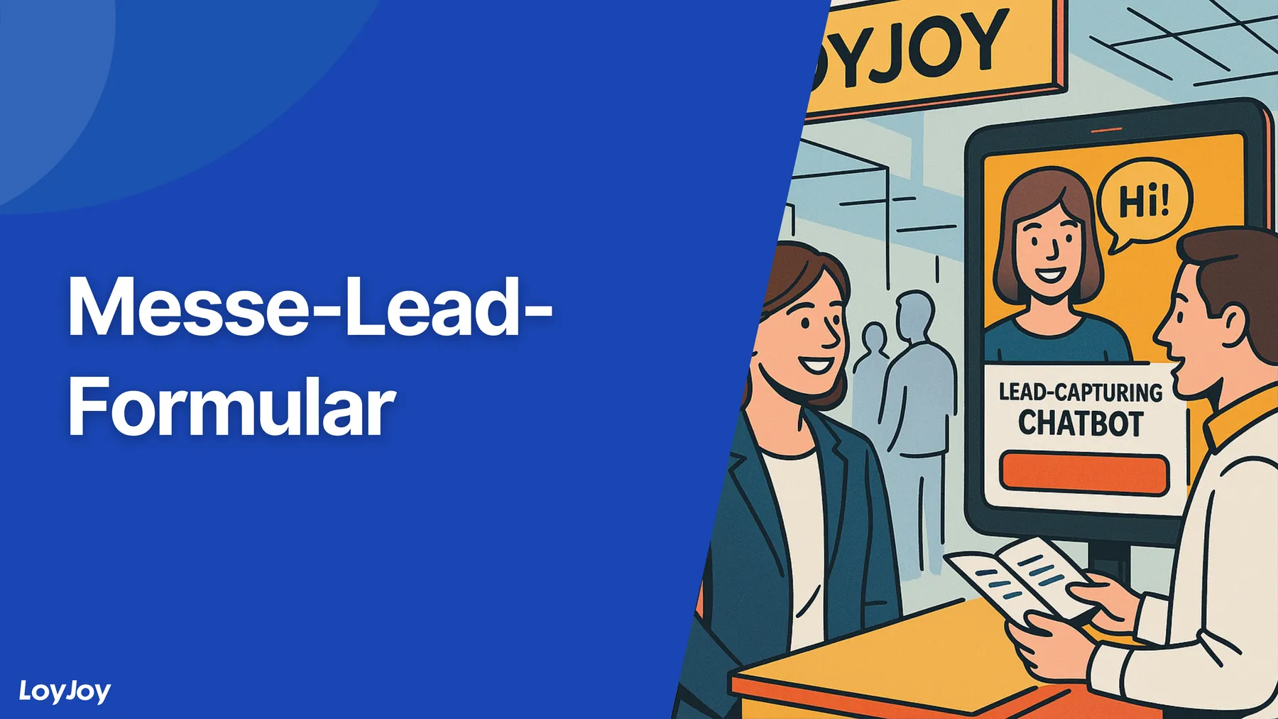 Messe-Lead-Formular: Vorlage mit CRM-Anbindung