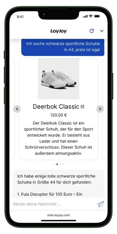 Kunden brechen ab, weil sie das passende Produkt nicht finden.