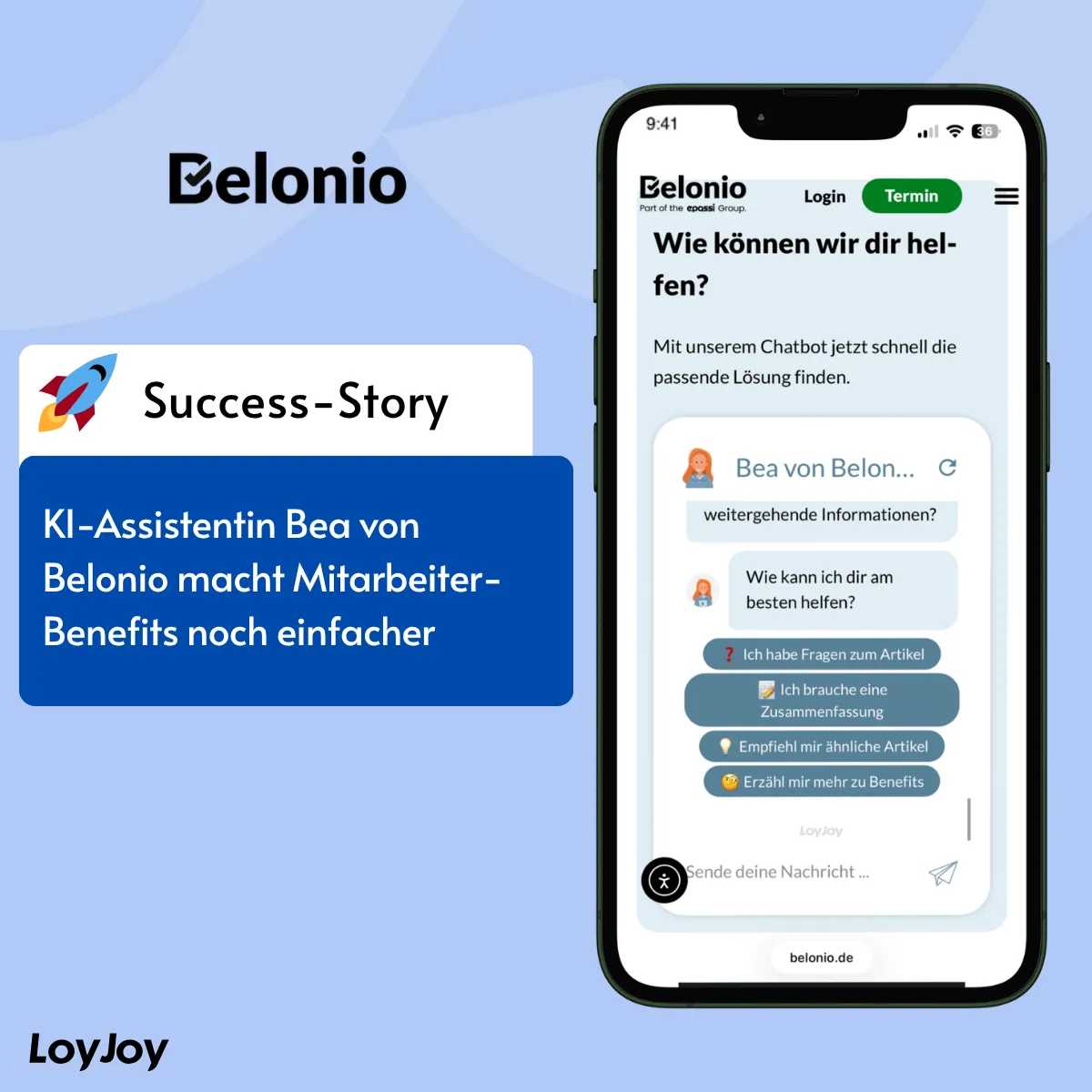 🚀 New Success Stories: How Belonio & SCHOTT Use Conversational AI – neuesuccessstoriesderwoche belonio