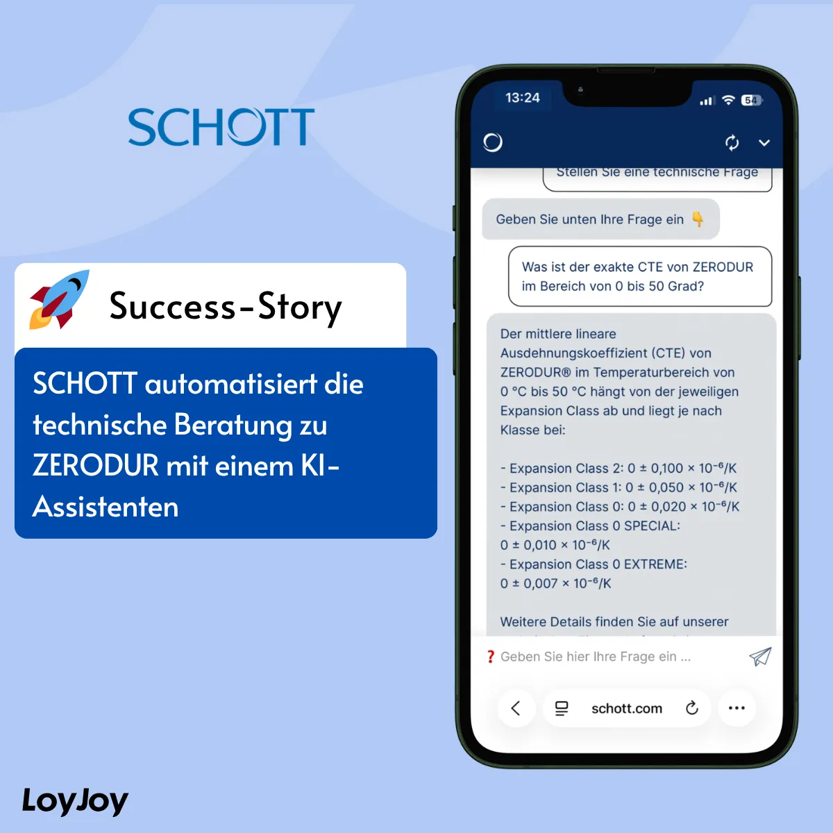 🚀 New Success Stories: How Belonio & SCHOTT Use Conversational AI – neuesuccessstoriesderwoche schott zerodur
