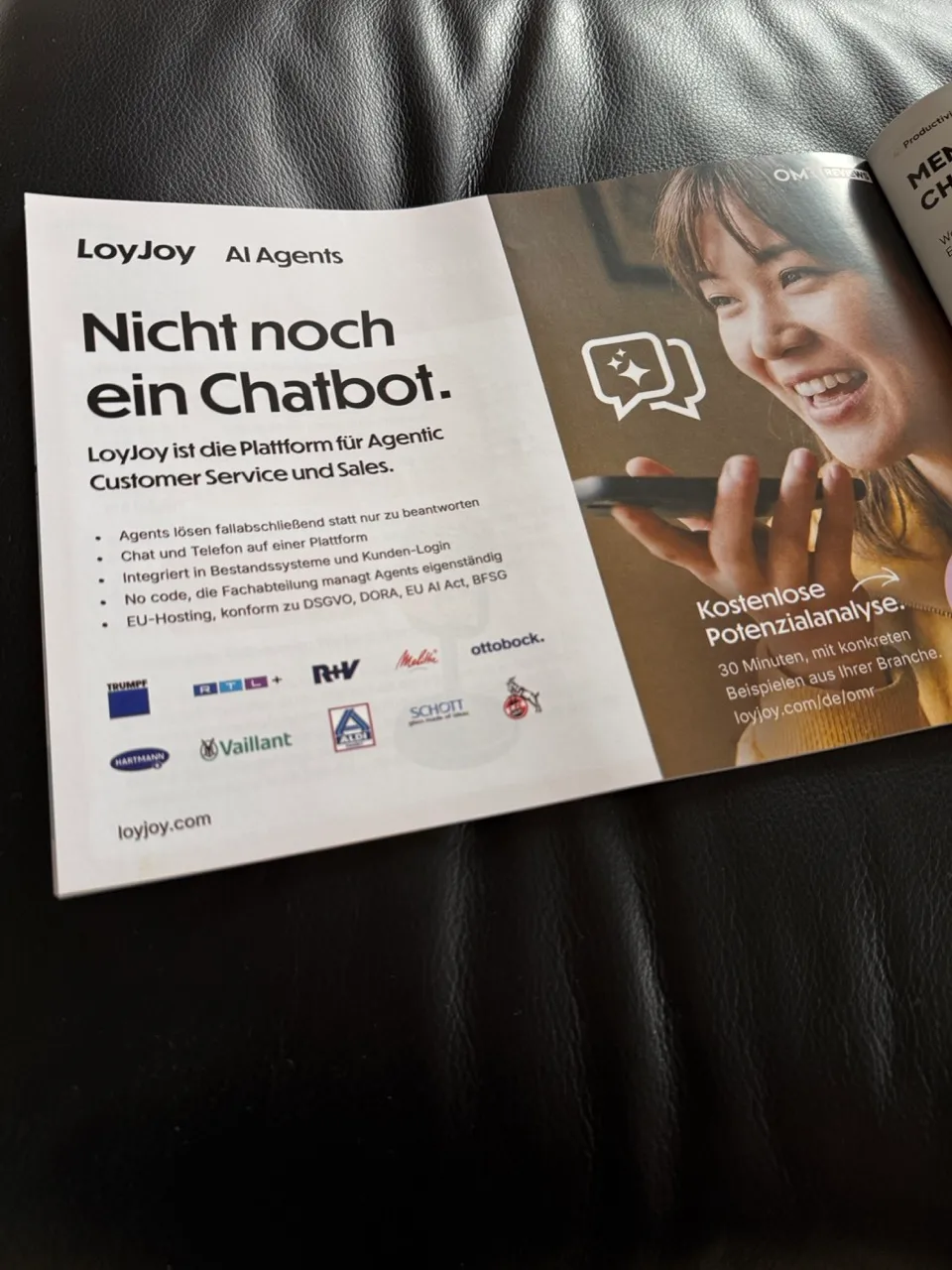 The LoyJoy page in the OMR Software Guide