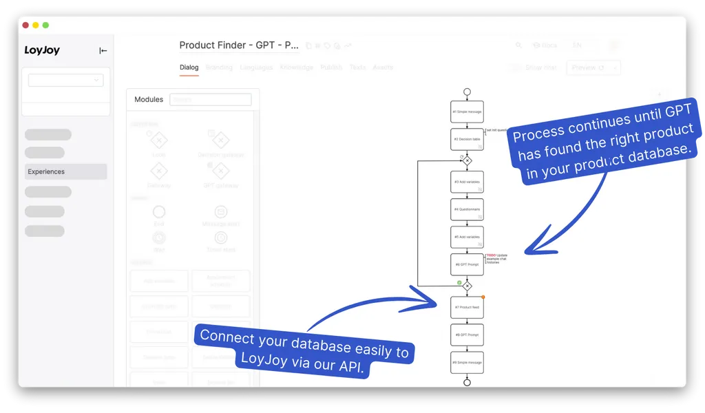 Your AI Sales Consultant: The LoyJoy Agentic Product Finder