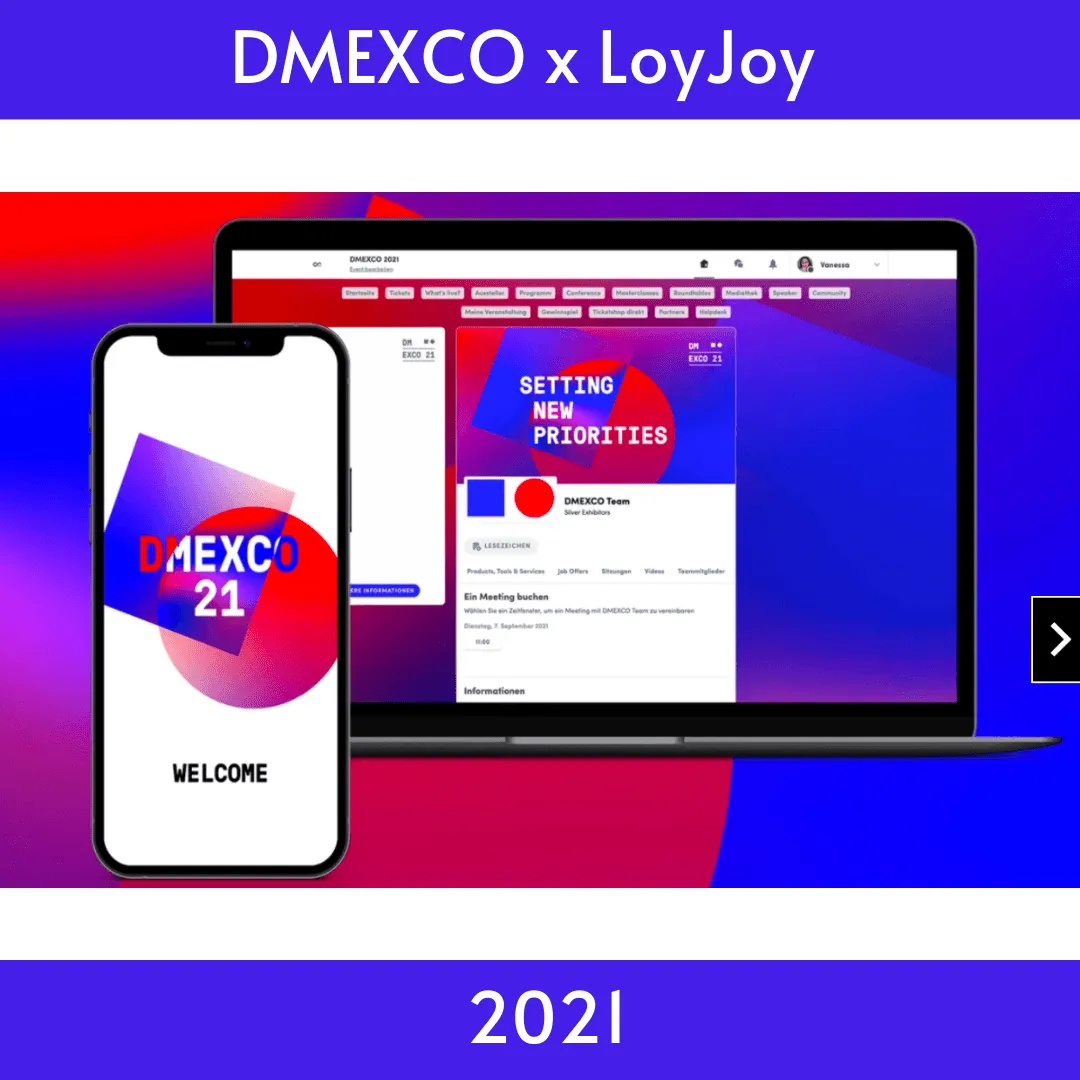 The motto of the DMEXCO 2021 is Setting new priorities.