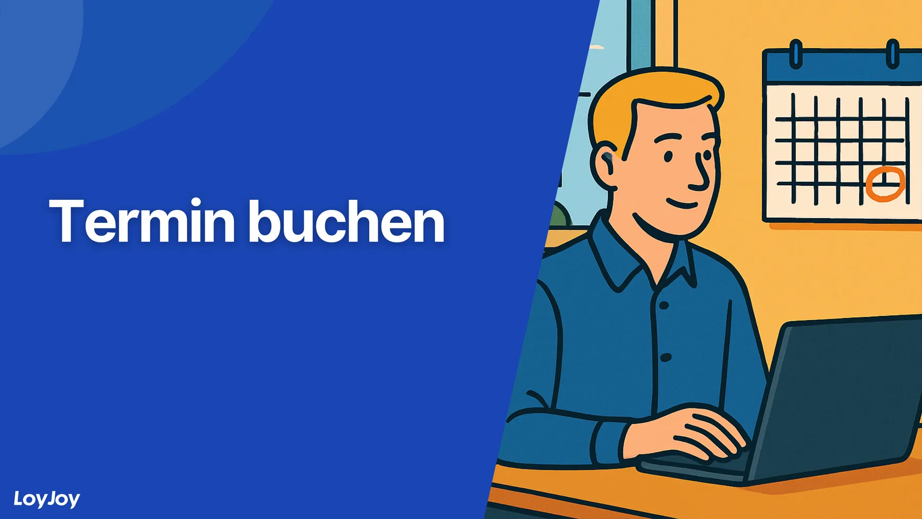 Termin buchen: Vorlage für Beratung und Service