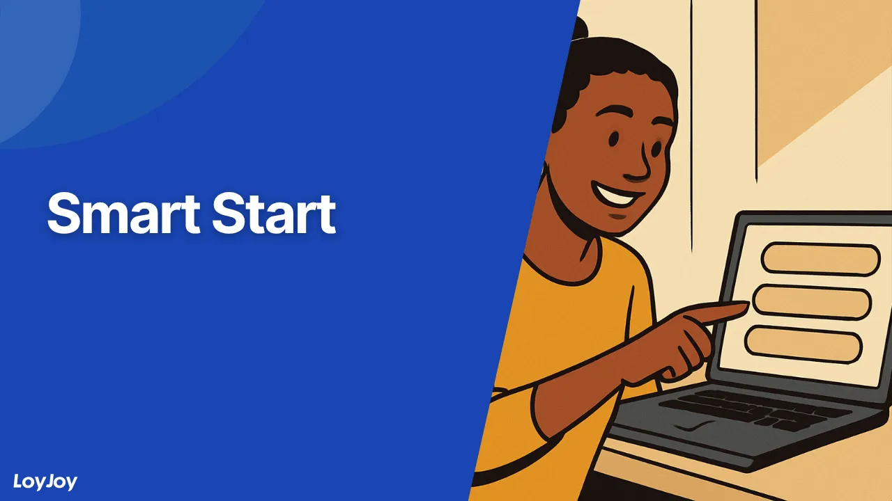 Smart Start: Vorlage für klare Chat-Einstiege