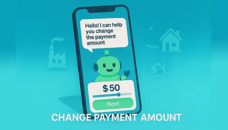 Change payment amount