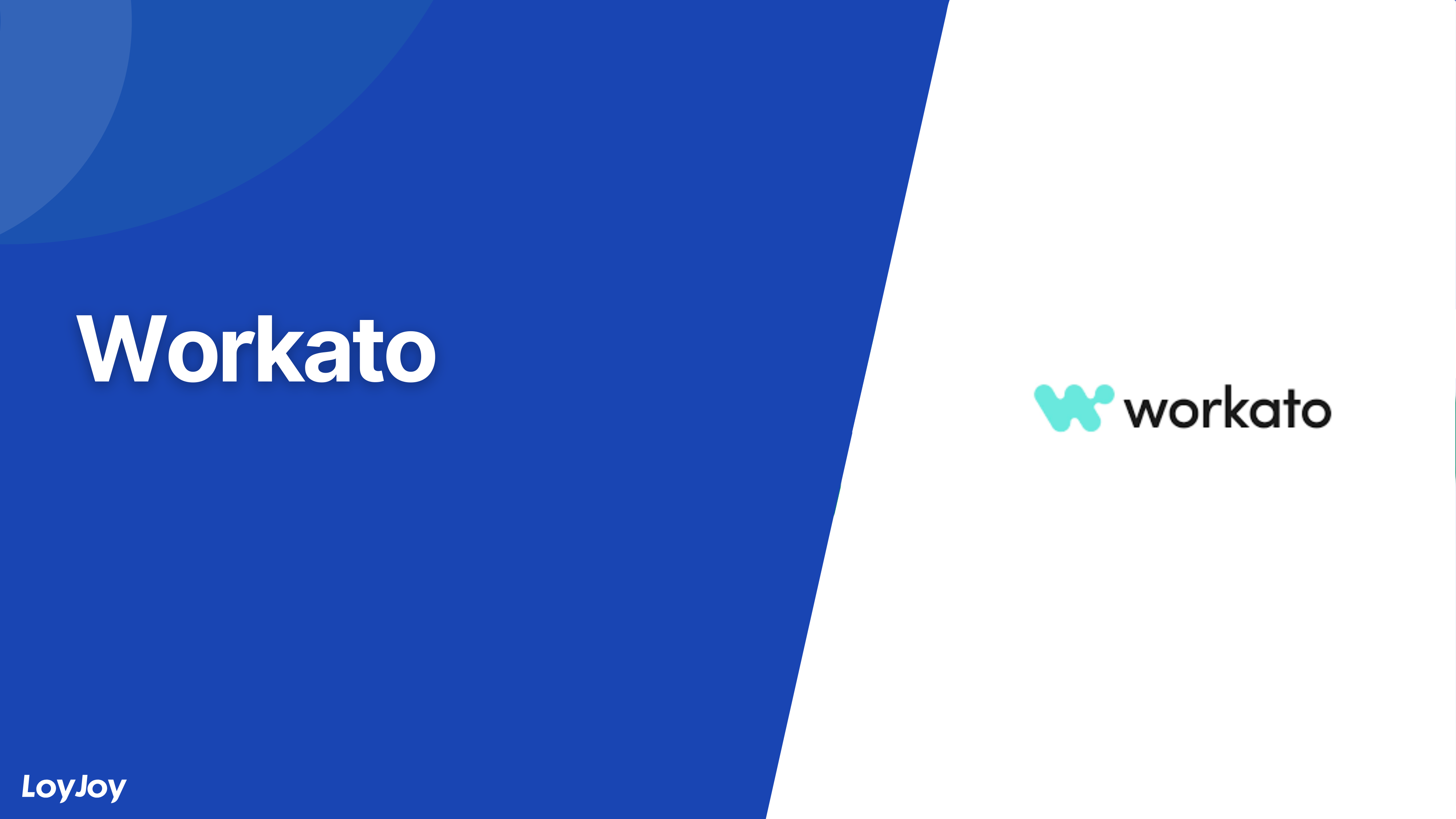 Workato integration for AI agents | LoyJoy