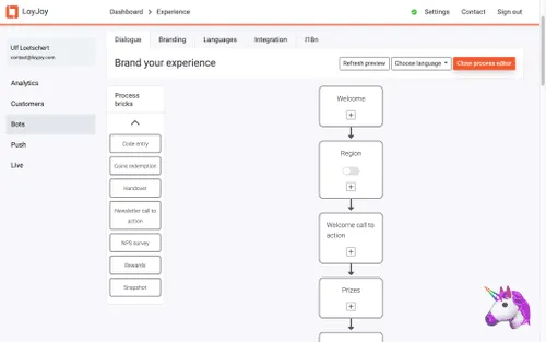 LoyJoy 2.0: BPMN Chatbot Process Editor Launch
